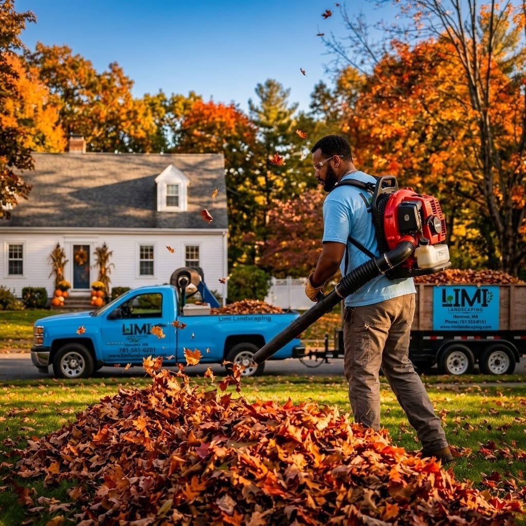 Fall Cleanup in Hingham, MA — by Limi Landscaping