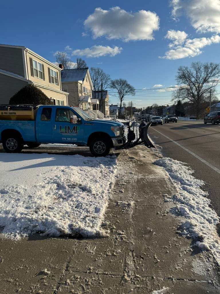 Snow Removal in Hingham, MA — by Limi Landscaping